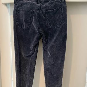 Lucky brand blue velvet jeans